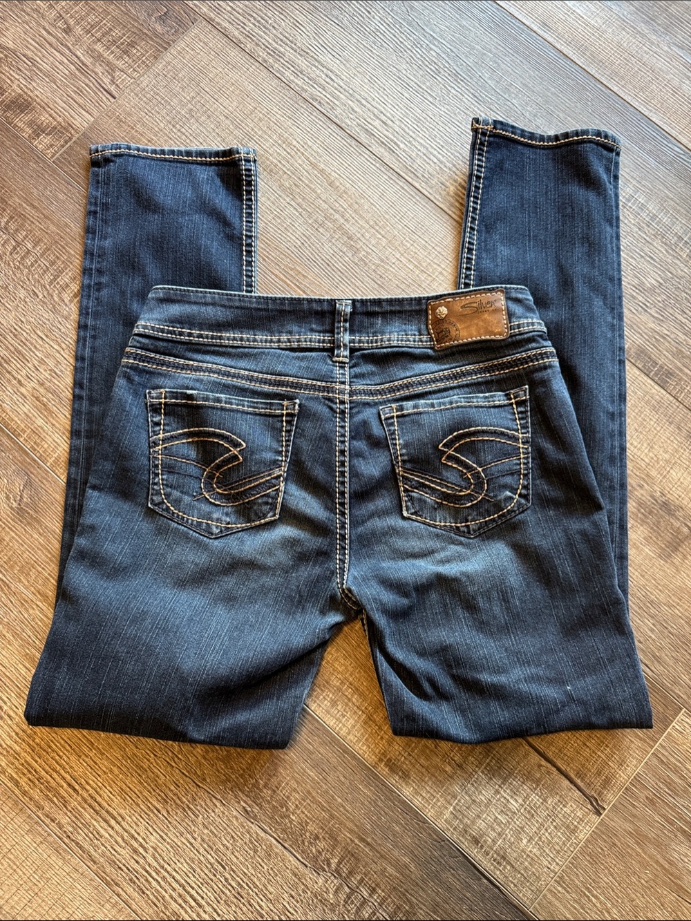 Silver Jeans Women's Suki Slim in Dark Indigo